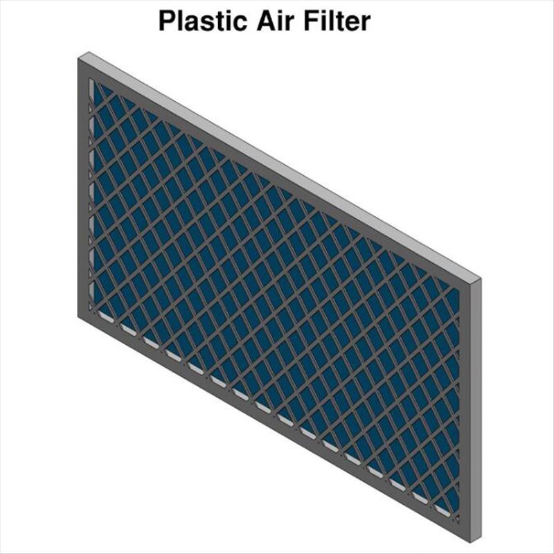 Filtre à air en plastique