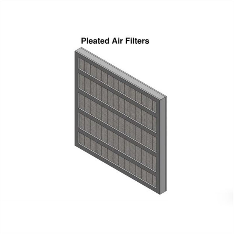 Filtre à air plissé résidentiel