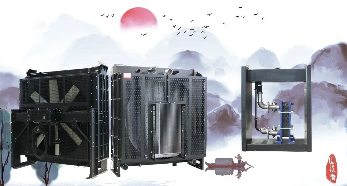 Dissipation thermique efficace du groupe électrogène diesel
