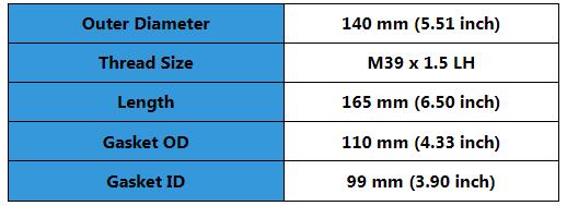 Dimensions du TB13945X