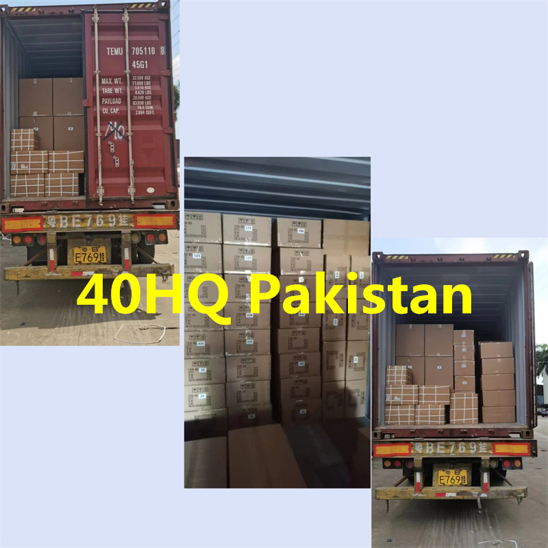 40HQ a été expédié à KARACHI au Pakistan