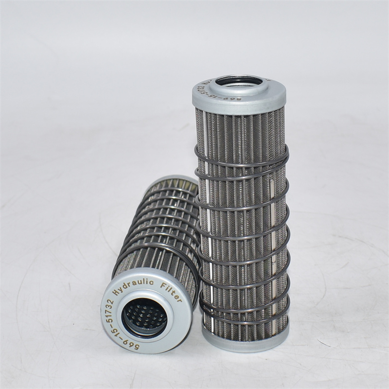 Filtre hydraulique 569-15-51732 HY90729 7142311730
