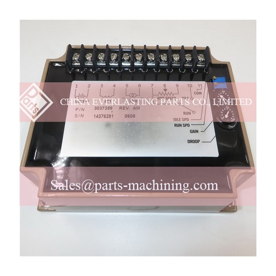 régulateur de vitesse électronique moteur cummins 3037359 pour générateur