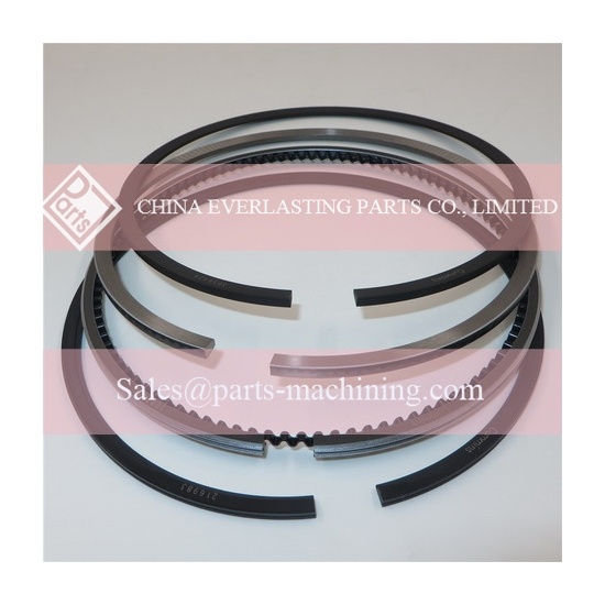 Moteur diesel Cummins NT855 segments de piston 3801056