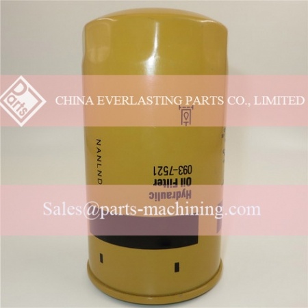 filtre hydraulique d'excavatrice 093-7521 pour la chenille