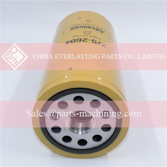 filtre à huile moteur 275-2604 pour machine à chenilles