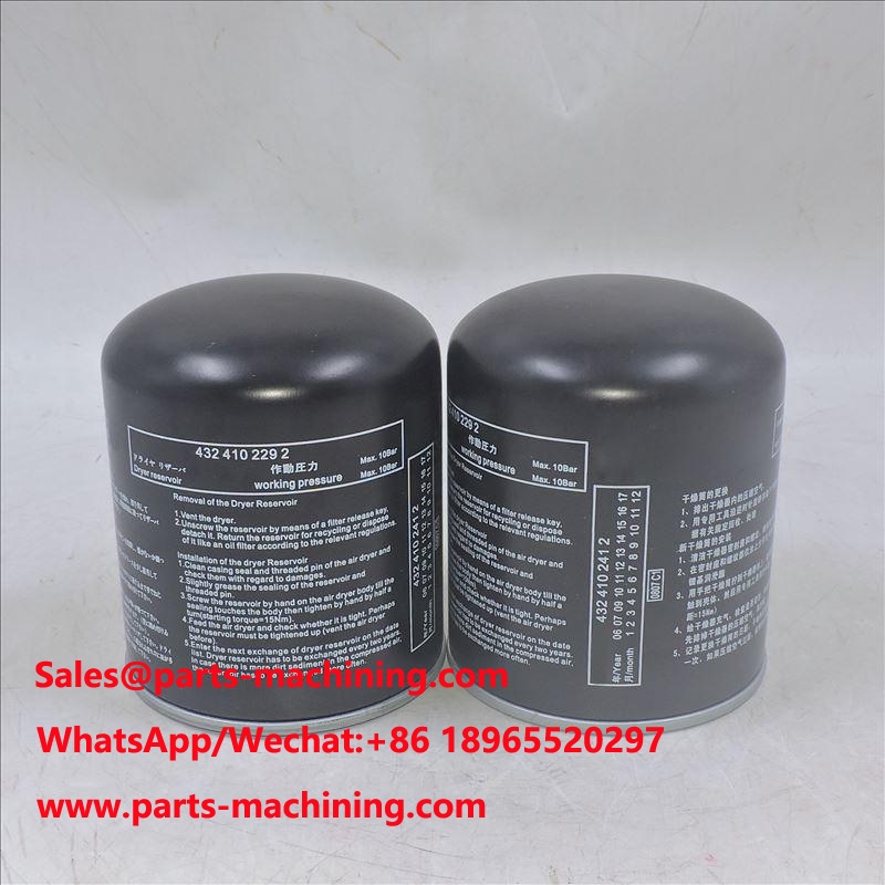 sécheur d'air 4324102412 pour camion