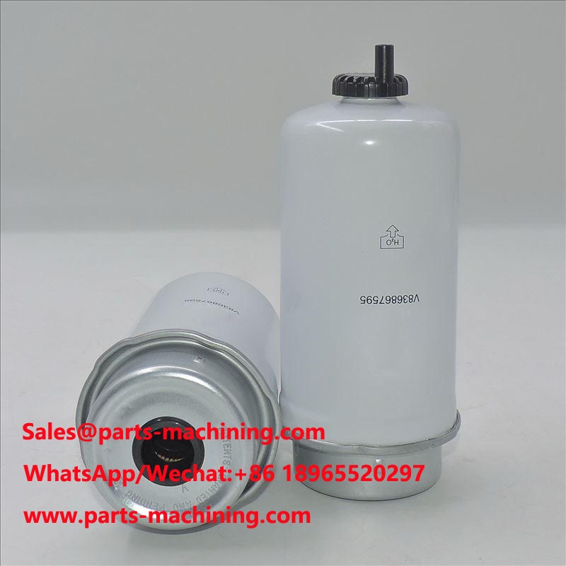 Séparateur d'eau de carburant V836867595 pour pelle