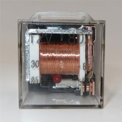 relais de pièces automobiles générales 12V 80A 4 broches avec lampe
