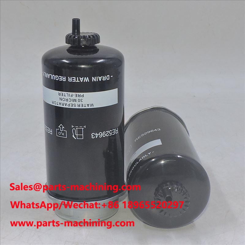 Filtre à carburant pour moissonneuse-batteuse John Deere RE529643 BF7950-D FS19975
