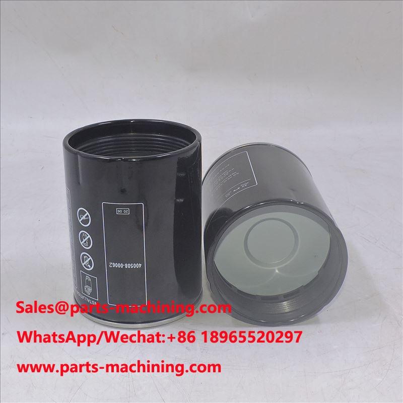 Séparateur d'eau de carburant d'excavatrices Doosan 400508-00062 SN 25153 SFC-89020

