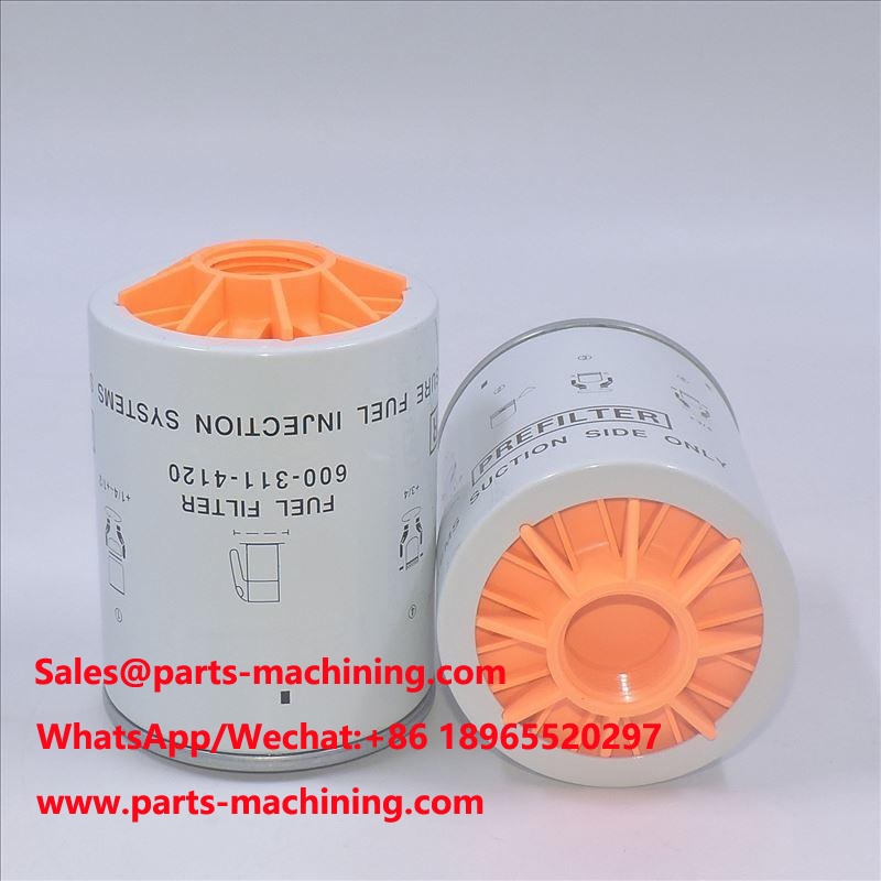 Filtre à carburant 600-311-4120 4941237 600-319-4110 pour excavatrices Komatsu
