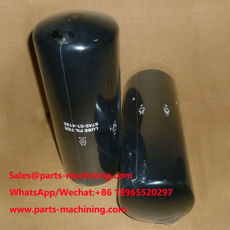 Filtre à huile KOMATSU 870 6742-01-4120 3318853 P553000 BD103
