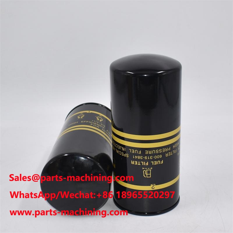 Filtre à carburant 600-319-3841 6003193841 Référence croisée Komatsu