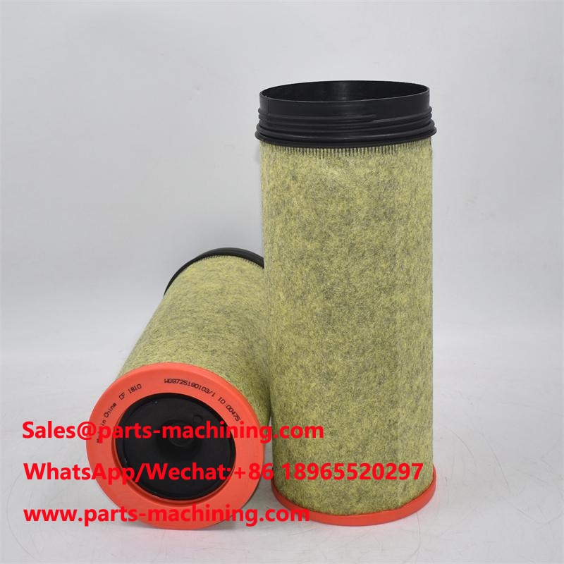 Filtre à Air d'origine WG9725190103 P641355 CF1810 WG9725190103/1, en Stock