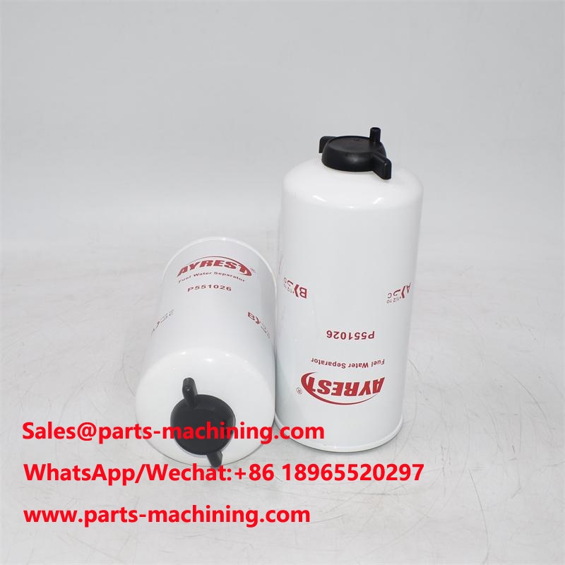 P551026 Séparateur d'eau de carburant remplace SN40749