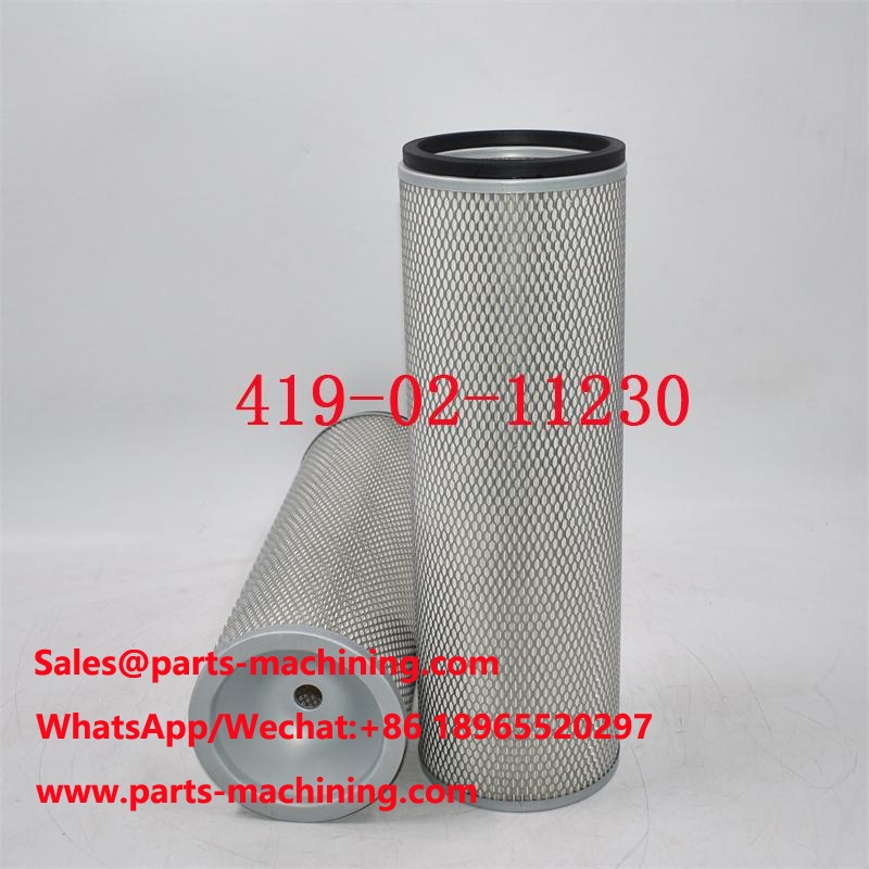 419-02-11230 Filtre à air 600-181-8370 pour excavatrices