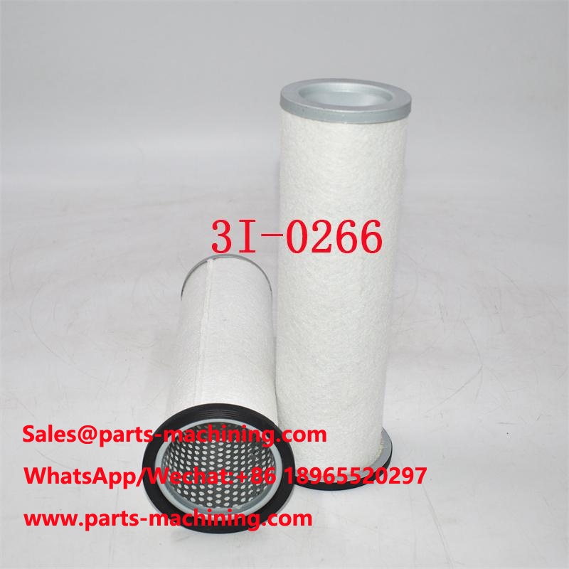 3I-0266 Filtre à air E568LS pour compacteur à rouleaux