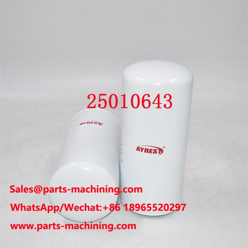 Véritable filtre hydraulique 25010643 51623 SH56293