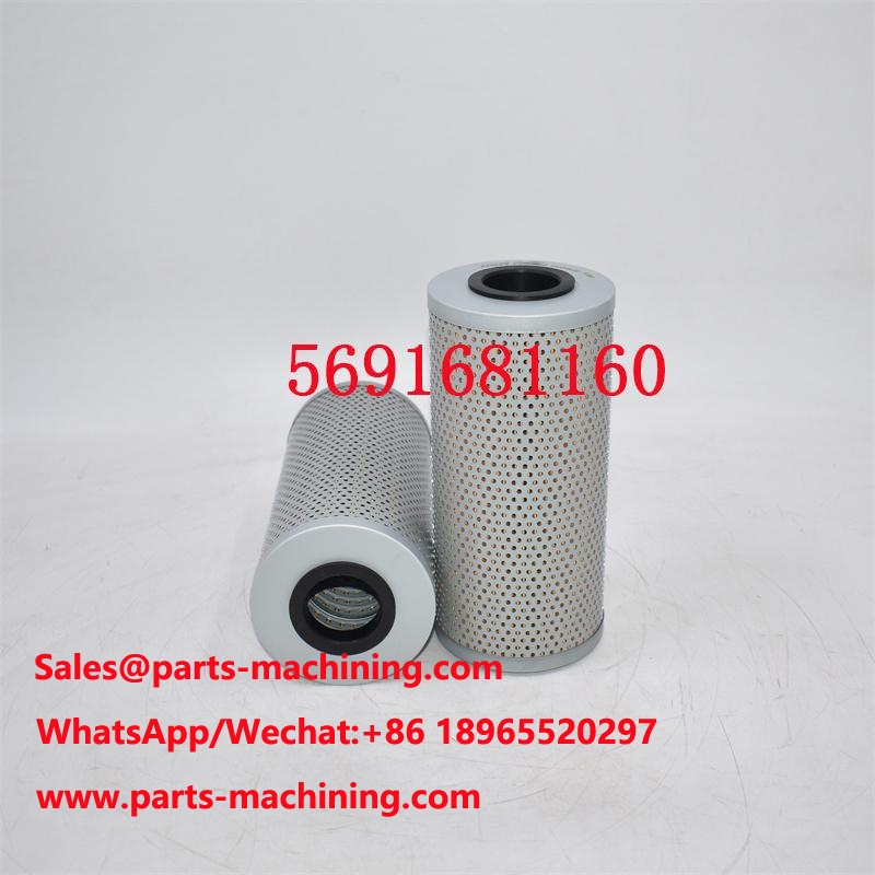Pièces de niveleuse du filtre hydraulique 5691681160 4241611140