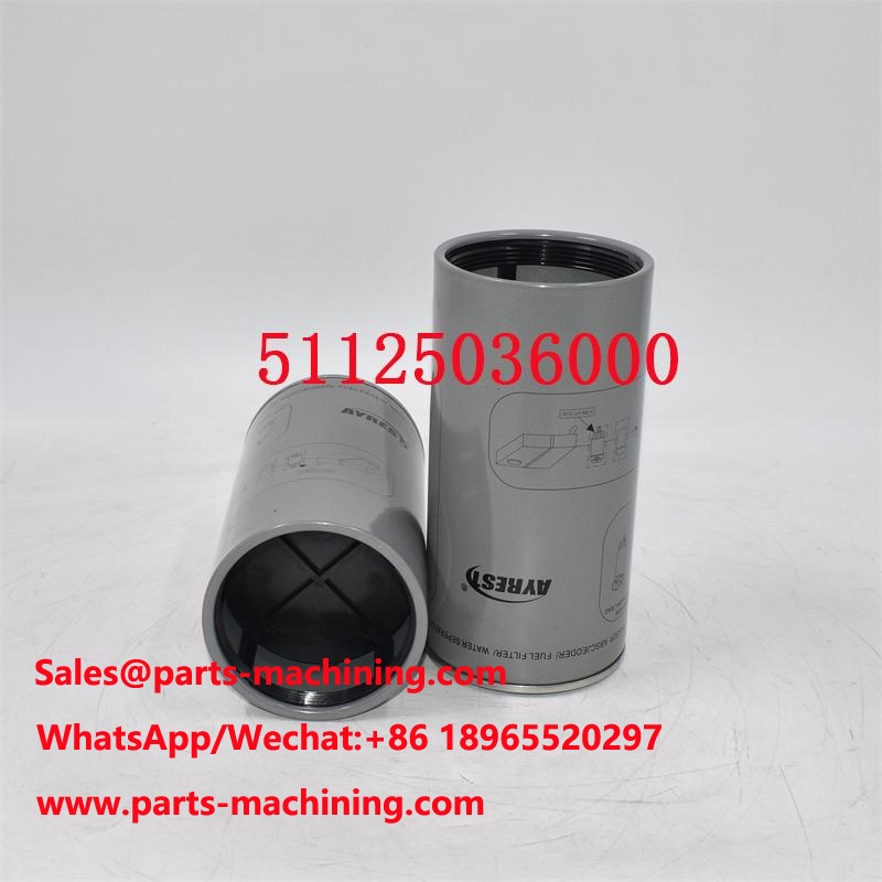 51125036000 séparateur d'eau de carburant 51125030051 vente en gros