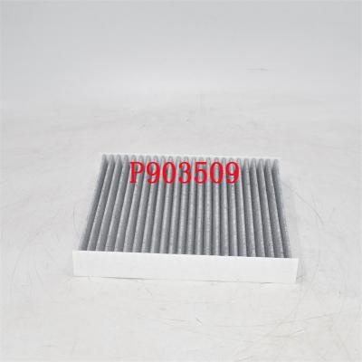 Référence croisée du filtre à air d'habitacle P903509 E975LC SC8166CA