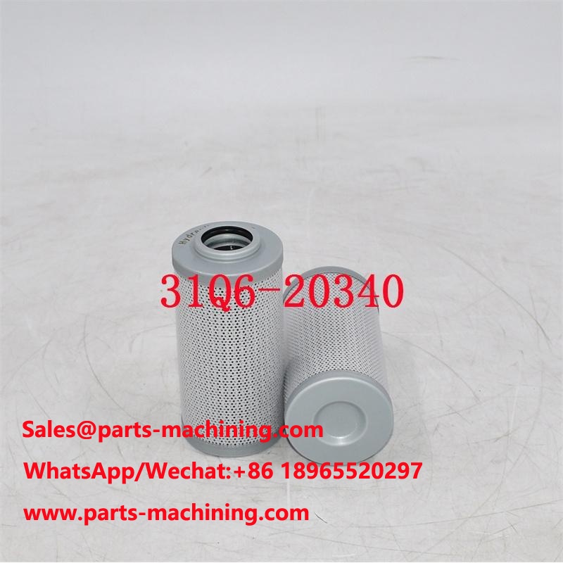 Filtre hydraulique 31Q6-20340 pour excavatrice D44B10GV