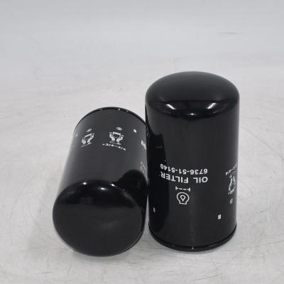 Filtre à huile 6736-51-5140 LF3921 pour bulldozer