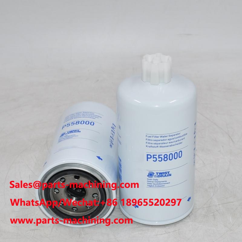 Remplacement du filtre séparateur d'eau et de carburant P558000