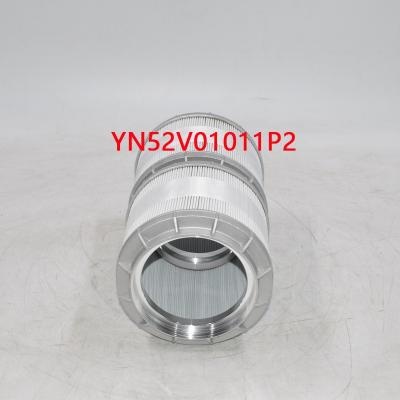 Filtre hydraulique YN52V01011P2 YN52V01011-P1 pour excavatrice