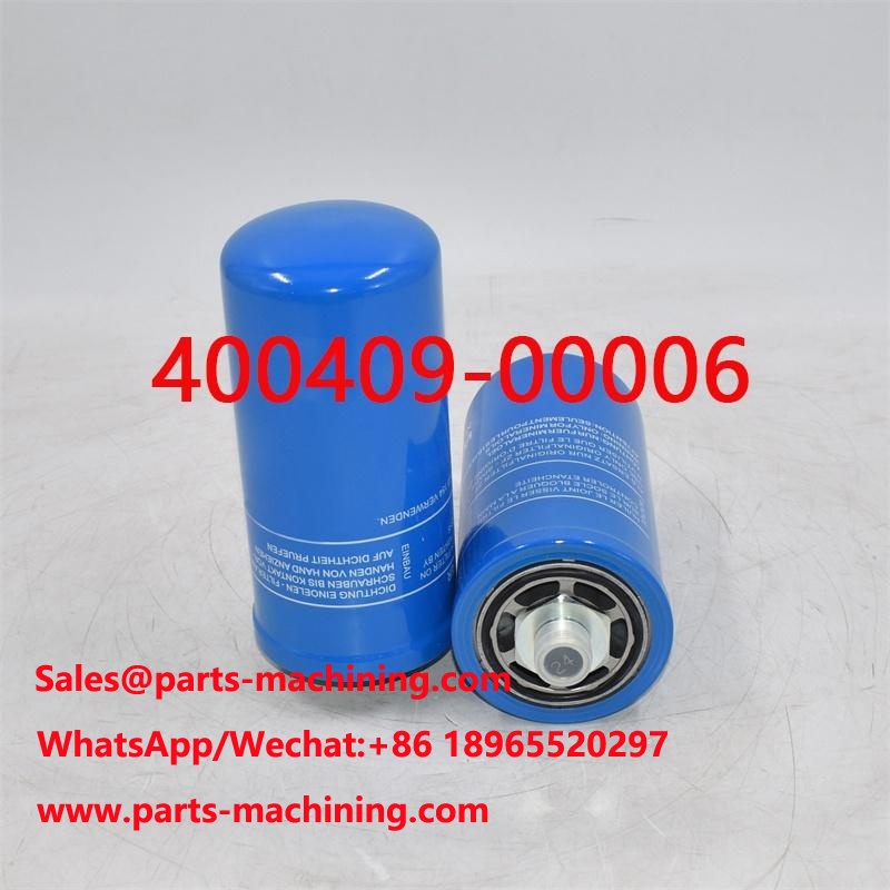 Référence croisée du filtre hydraulique 400409-00006 40040900006