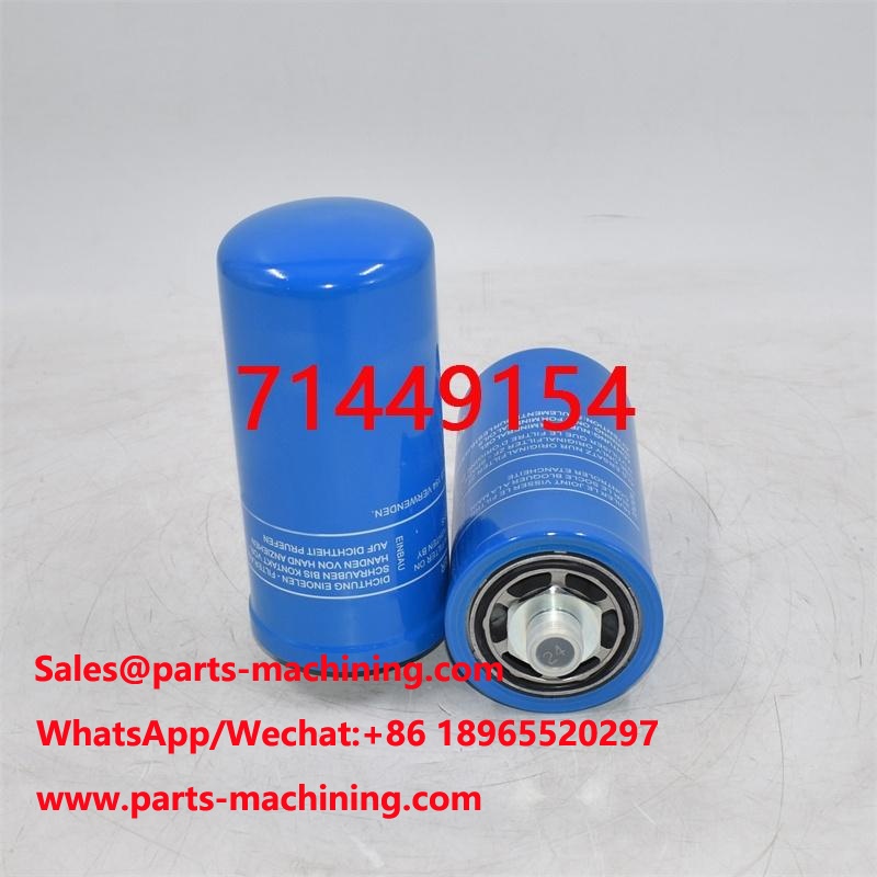 Filtre hydraulique pour niveleuse 71449154