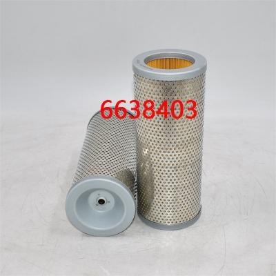 Filtre hydraulique 6638403 79011572 pour camion-benne