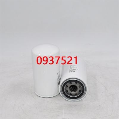 Filtre hydraulique 0937521 pour excavatrice