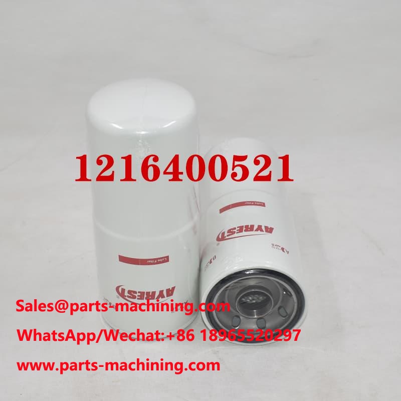 Filtre à huile à visser 1216400521 pour camion