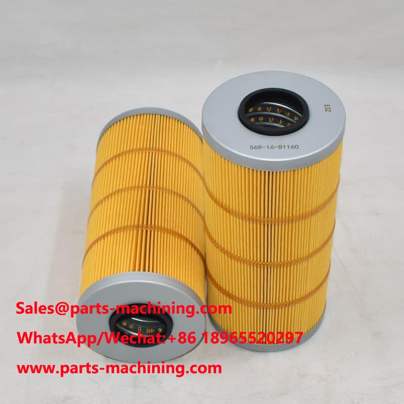 Filtre hydraulique pour chargeuse sur pneus 569-16-81160 5691681160