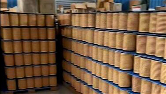 Vidéo des produits d'usine prêts à être expédiés